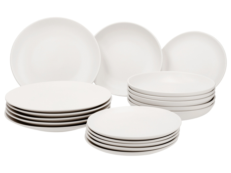 Silvercrest® Jídelní servis, 18dílná sada