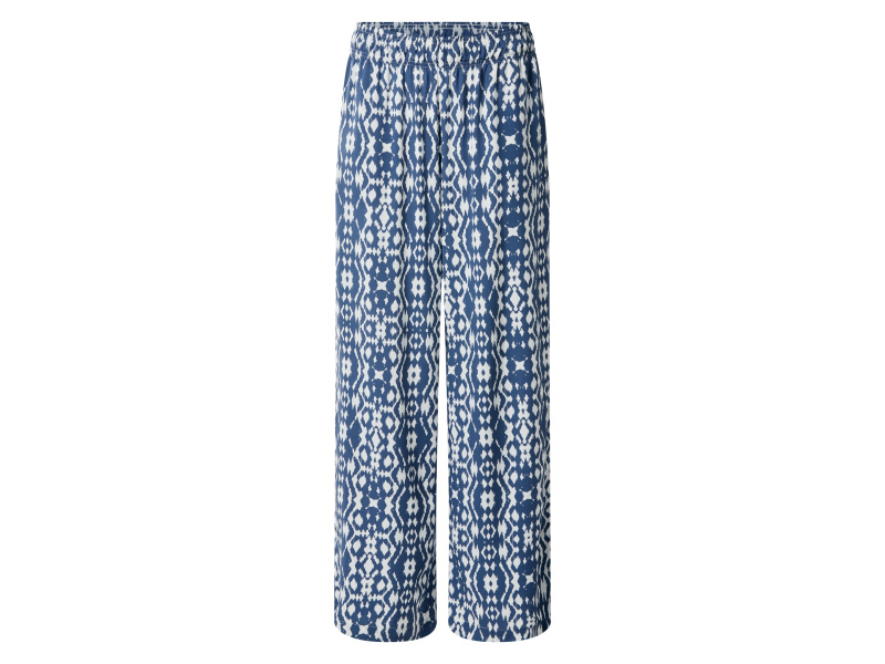 Esmara® Dámské kalhoty "Wide Leg" (vzorovaná, M(40/42))
