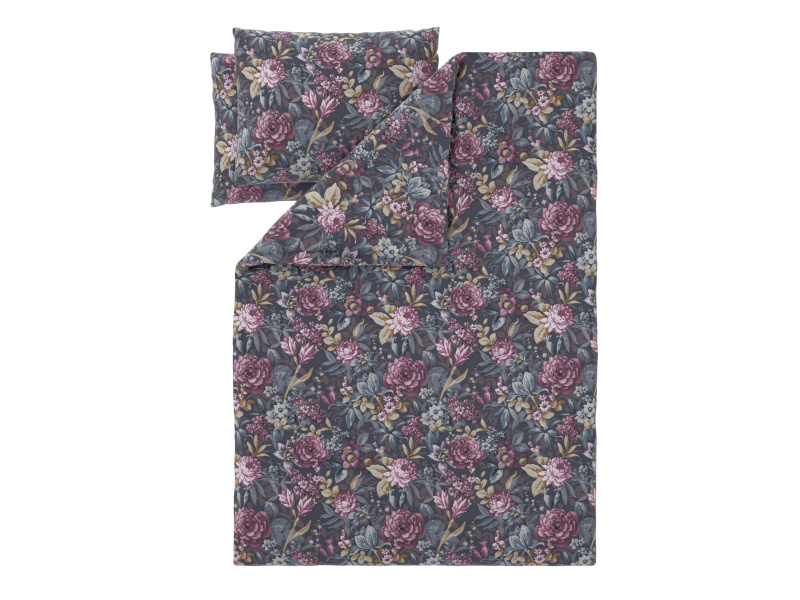 Livarno® Ložní povlečení Renforcé, 240 x 220 cm, 70 x 90 cm (květiny)
