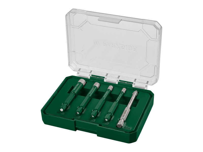 Parkside® Sada diamantových vrtáků na dlaždice, 5dílná (šestihran)