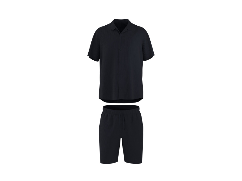 Esmara MEN Pánské mušelínové pyžamo (navy modrá, XXL (60/62))