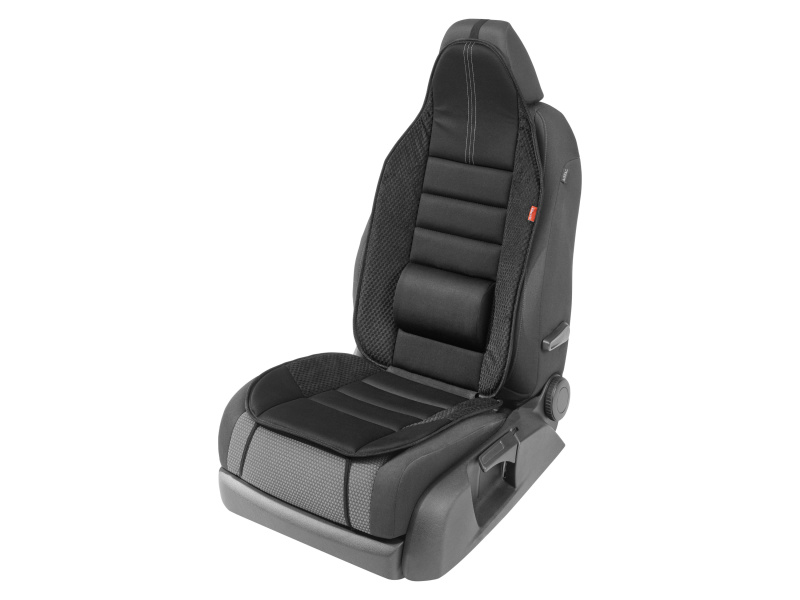 Ultimate Speed® Podložka na autosedadlo s bederní opěrkou (černá)