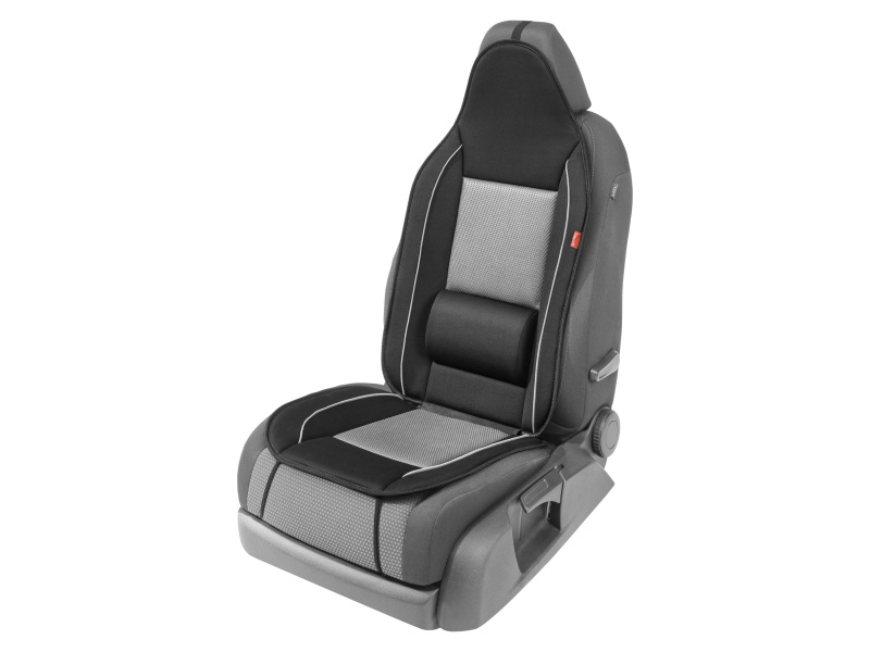 Ultimate Speed® Podložka na autosedadlo s bederní opěrkou (šedá)