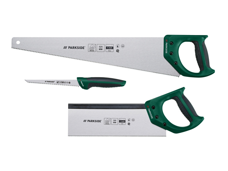Parkside® Sada pil Pshm 5 A1, 3dílná / 6dílná (dřevo)