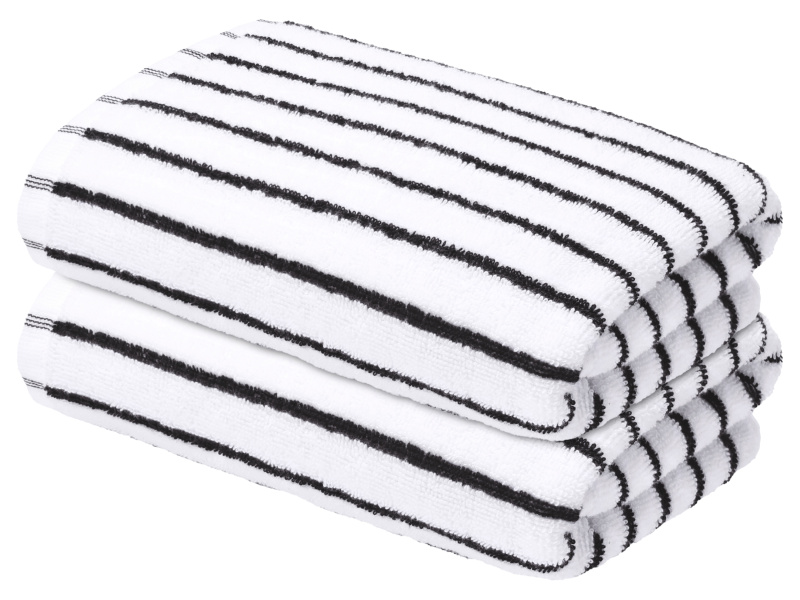 Livarno® Froté ručník, 2 kusy, 50 x 100 cm (bílá)