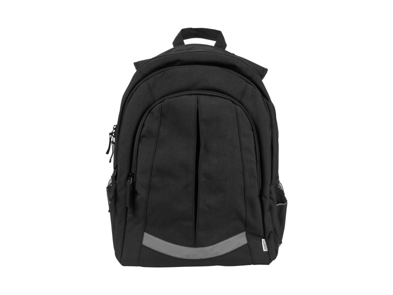 Crelando® Školní batoh, 25 l / 27 l (černá)