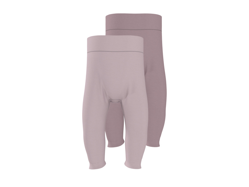 Lupilu® Dětské kalhoty "Jogger" s BIO bavlnou, 2 kusy (světle růžová, 74/80)