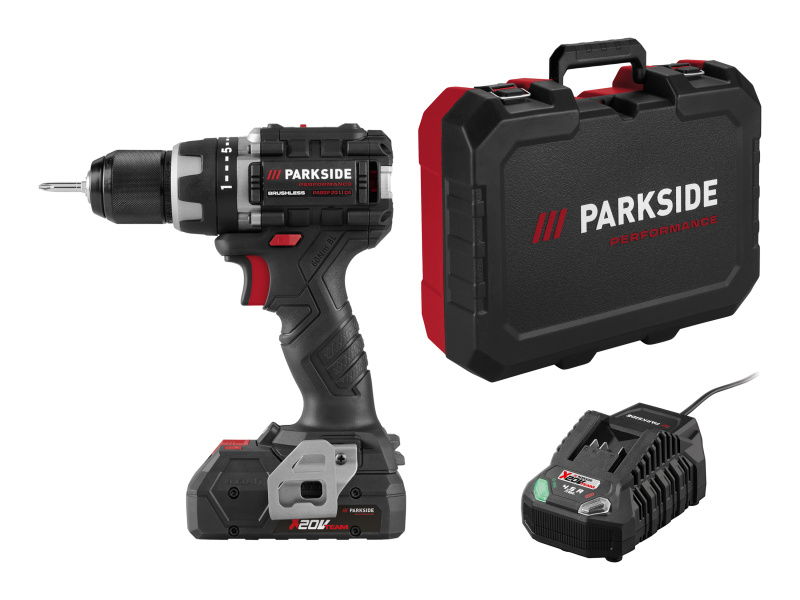 Parkside Performance® Aku vrtací šroubovák Pabsp 20 Li C4