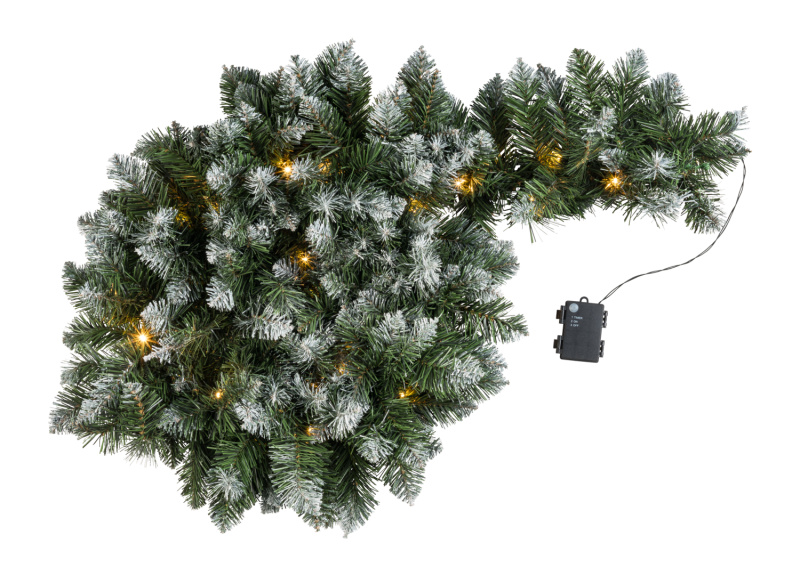 Livarno® LED jedlová girlanda / LED cedrová girlanda (jedlová girlanda se sněhem)