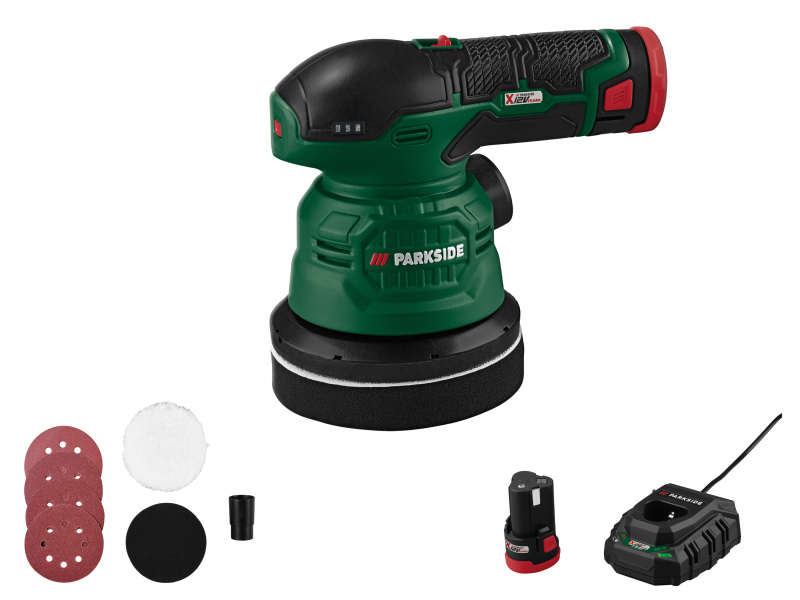Parkside® Aku bruska/leštička Pasp 12-Li A1