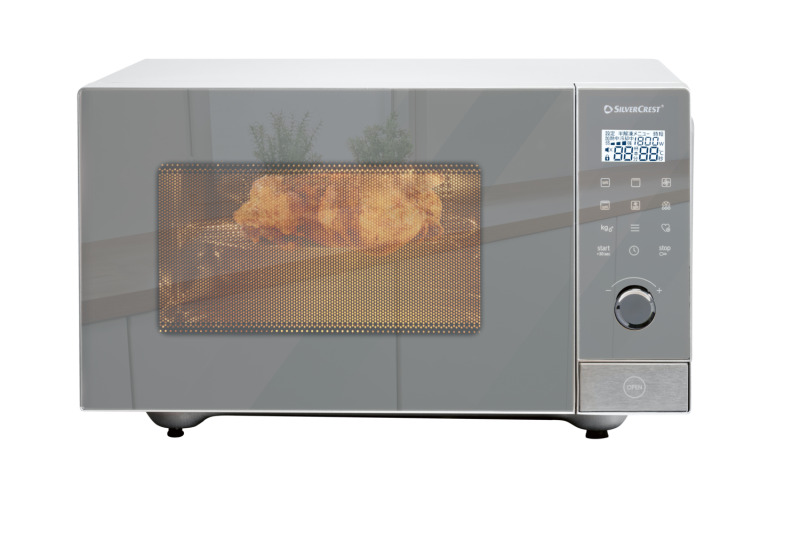 Silvercrest® Mikrovlnná trouba s grilem a horkým vzduchem »Smweds 900 A2«