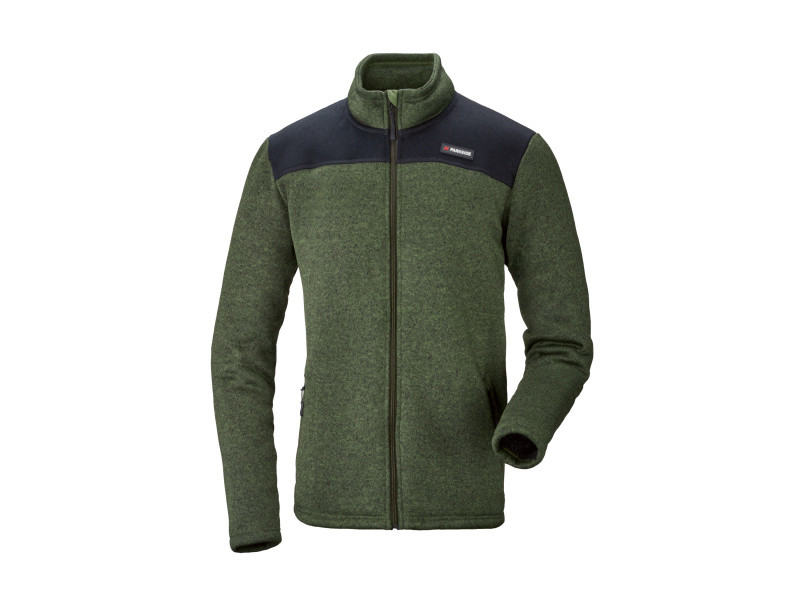 Parkside® Pánská bunda z pleteného fleecu (khaki, L (52-54))