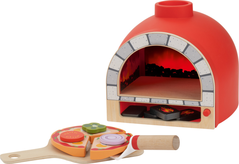Lupilu® Dřevěná pec na pizzu s vizuálními efekty / Kouzelný hrnec