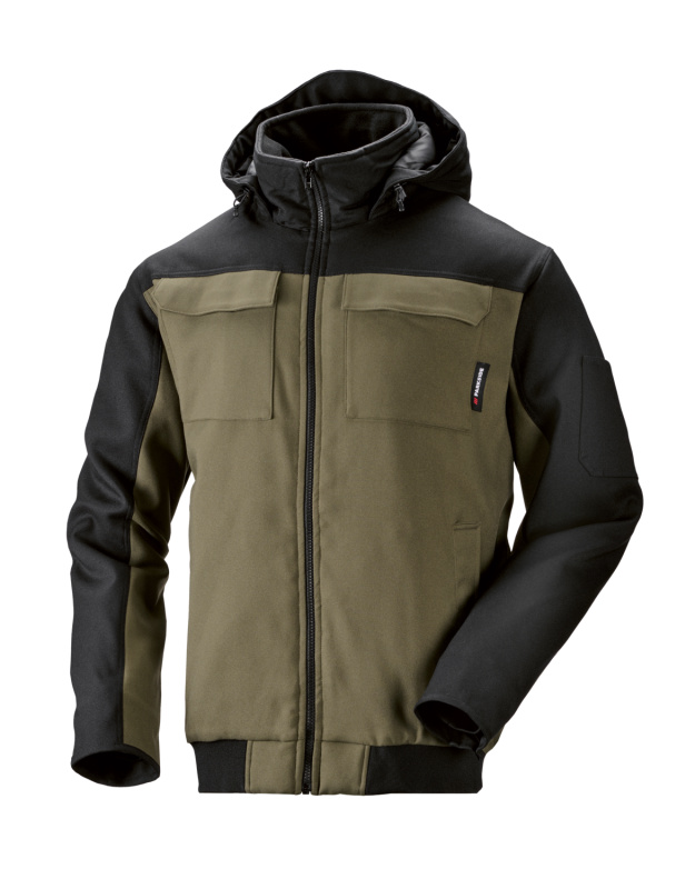 Parkside® Pánská zateplená pracovní bunda (hnědá/černá, L (52/54))