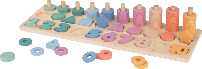 Lupilu® Dřevěná hračka ve stylu Montessori (logická hra)