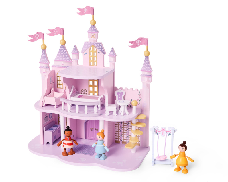 Lupilu® Dřevěný zámek pro princezny Disney