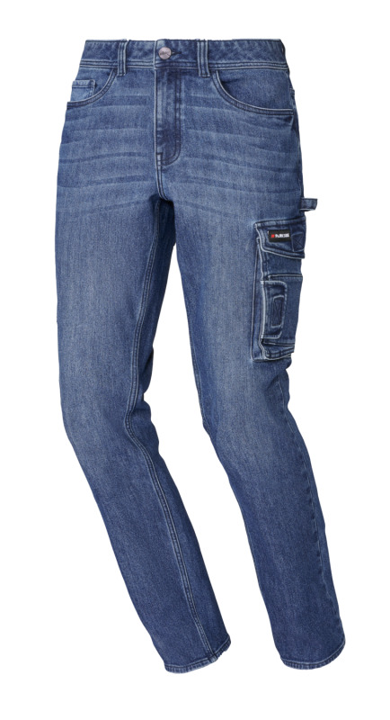 Parkside® Pánské termo džíny v pracovním stylu Straight Fit (modrá, 48 (32/32))