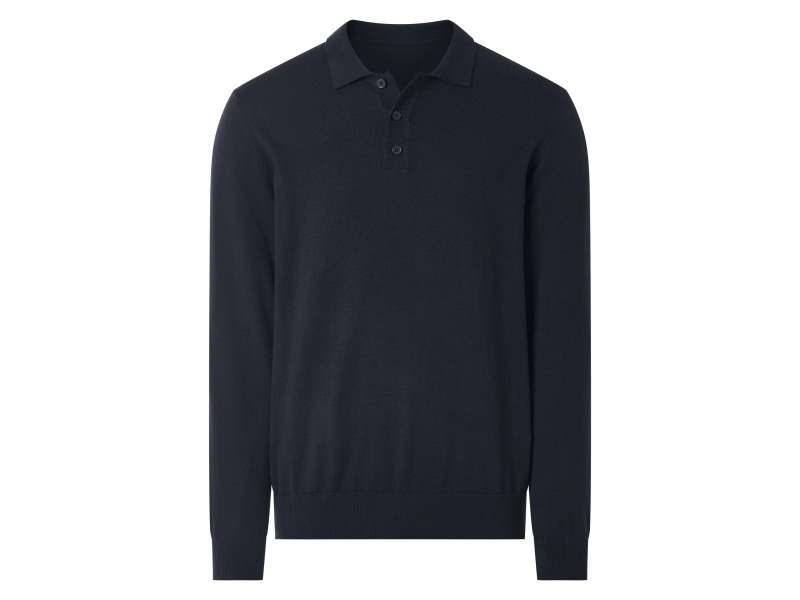 Esmara MEN Pánský úpletový svetr (navy modrá, S (44/46))
