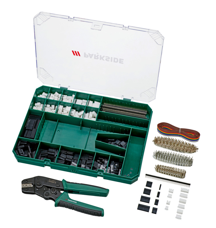 Parkside® Krimpovací kleště s příslušenstvím Pczf 2012 B1
