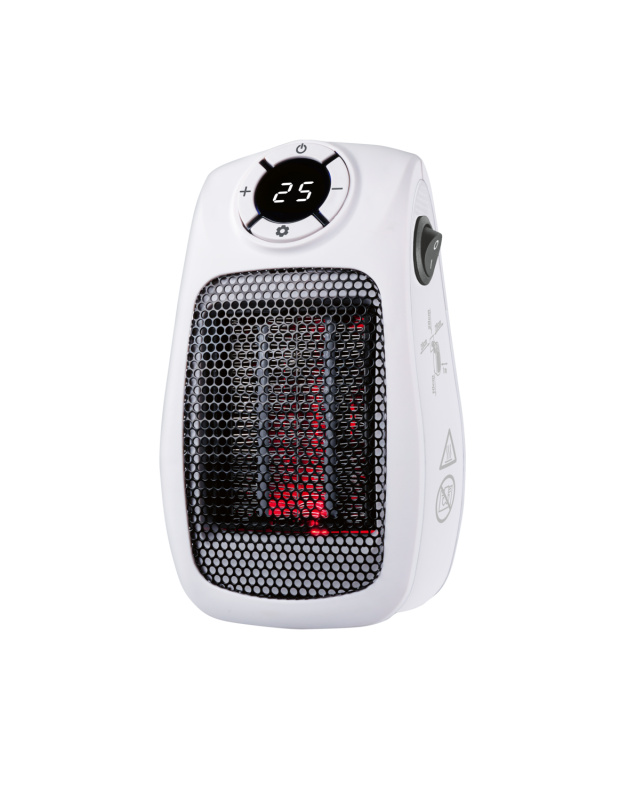 Tronic® Keramický teplovzdušný ventilátor do zásuvky TSH 600 C1 (bílá)