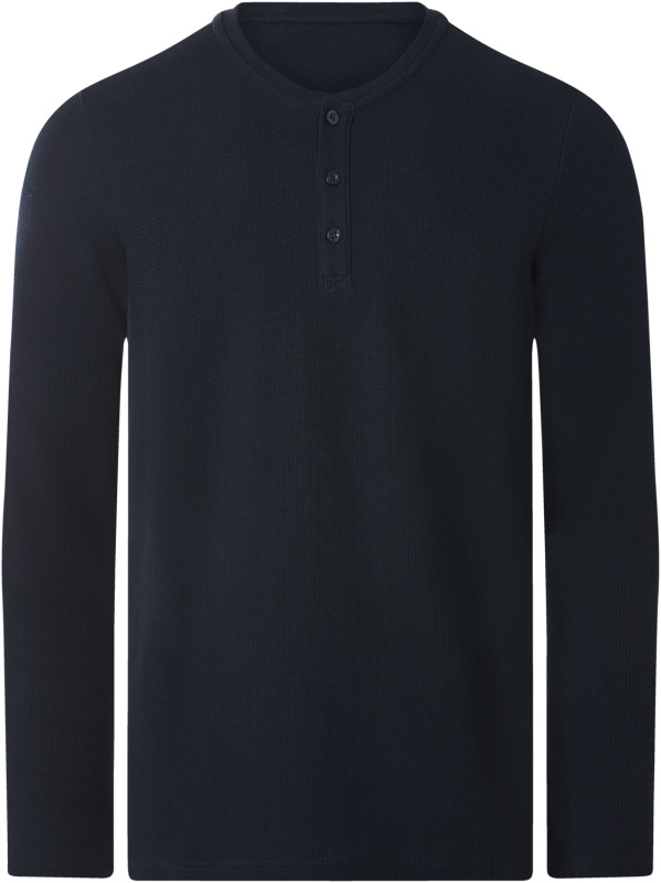 Esmara MEN Pánské triko s dlouhými rukávy (navy modrá, XXL (60/62))