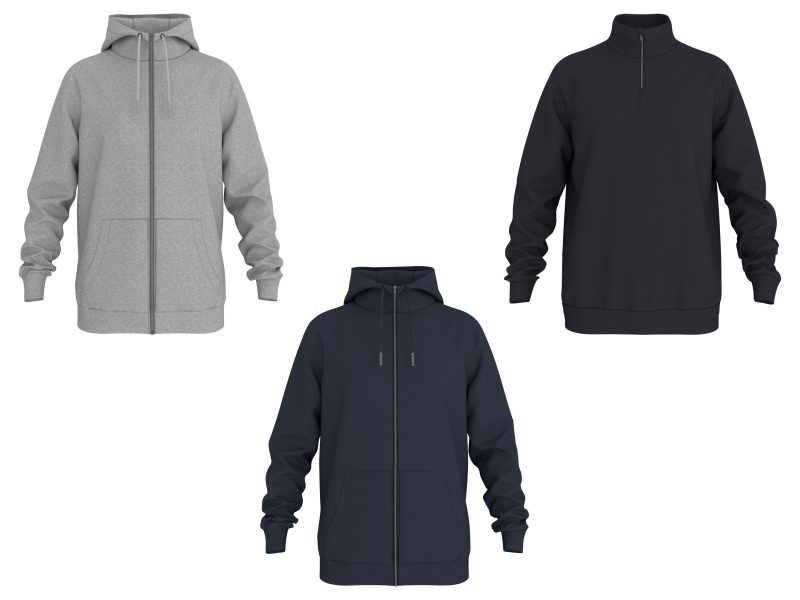 Esmara MEN Pánská mikina (navy modrá, XXL (60/62))