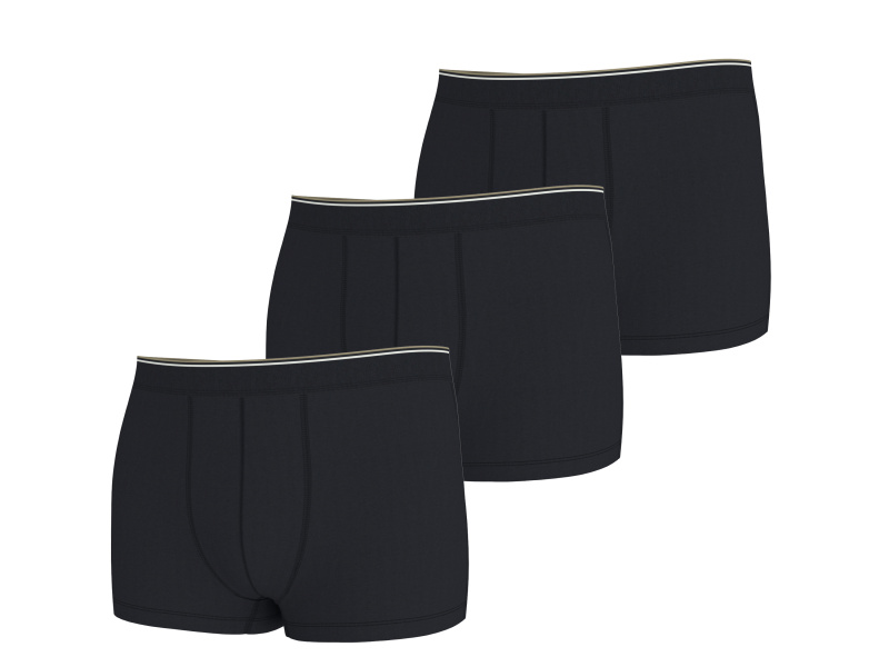 Esmara MEN Pánské boxerky, 3 kusy (černá, 6/L)