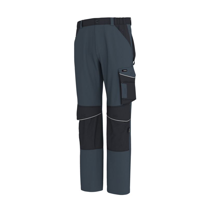 Parkside® Pánské pracovní kalhoty s podšívkou (modrá, 48)