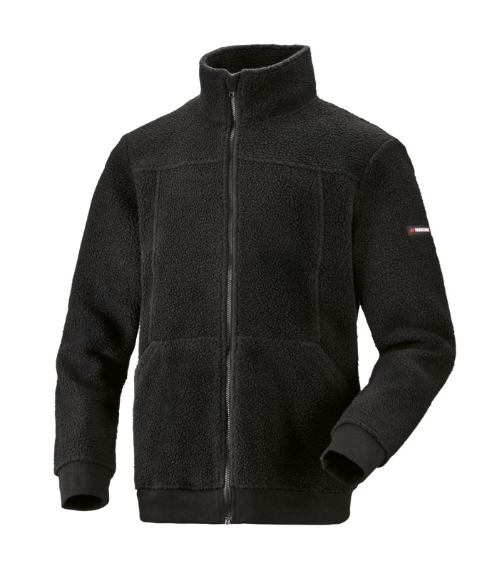 Parkside® Pánská bunda z umělé jehněčí kožešiny (černá, M (48/50))