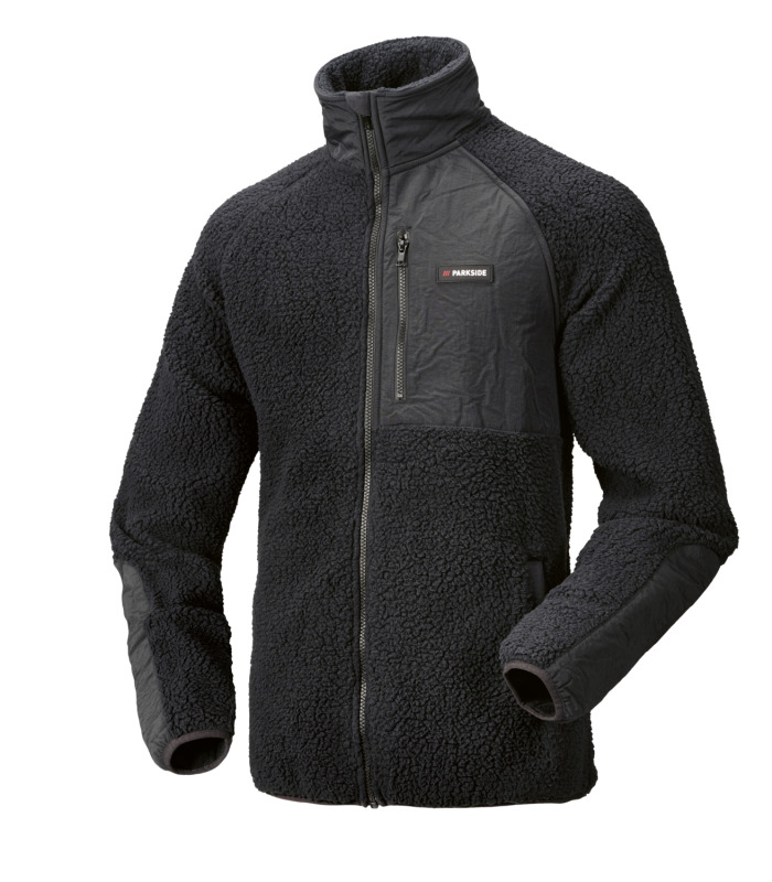 Parkside® Pánská fleecová bunda (černá, L (52-54))