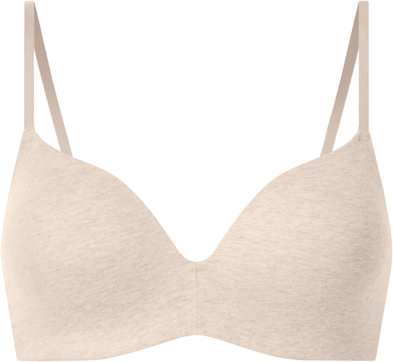 Esmara® Dámská měkká podprsenka s BIO bavlnou (béžová, 80B)