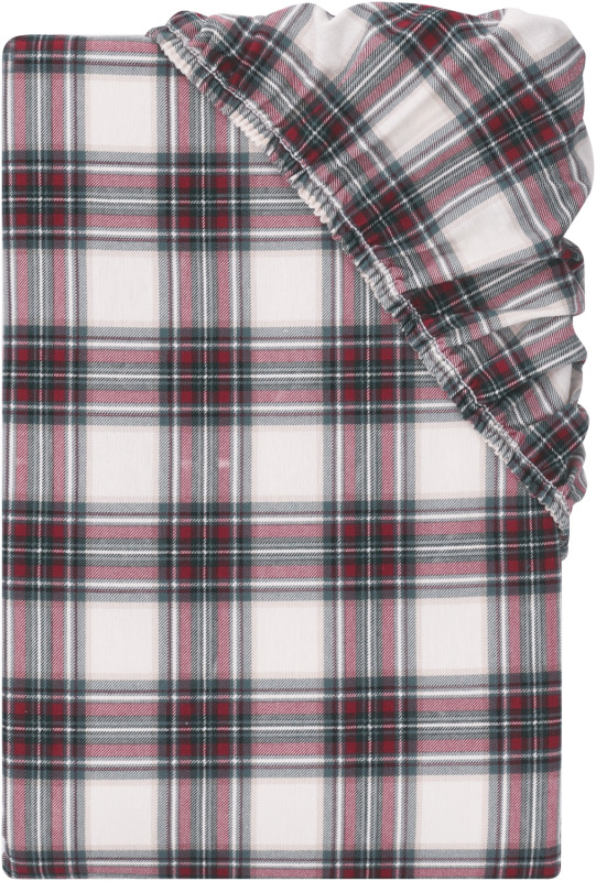 Livarno® Napínací prostěradlo z jemného flanelu, 140-160 x 200 cm (kostka)