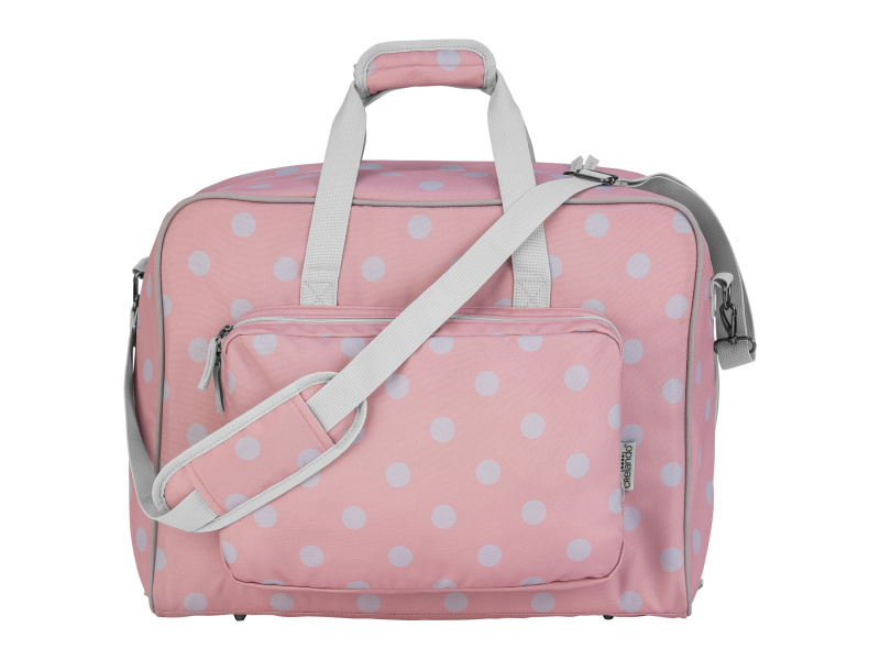 Crelando® Taška na šicí stroj, 40 l (růžová)