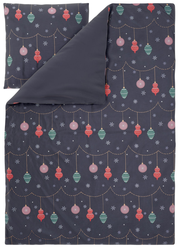 Livarno® Saténové povlečení z mikrovlákna, 140 x 200 cm. (navy modrá)