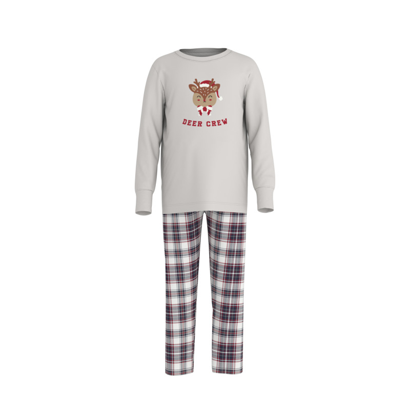 Lupilu® Dětské pyžamo (šedá / navy modrá, 98/104)