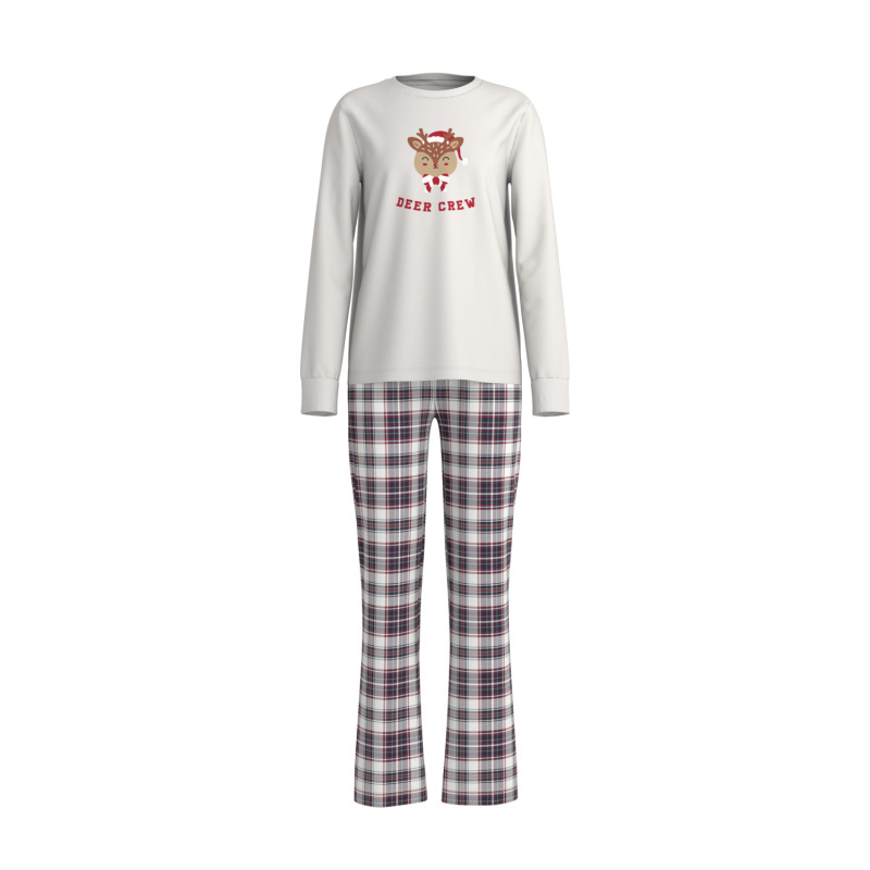 Esmara Kids Dětské pyžamo (šedá / navy modrá, 134/140)