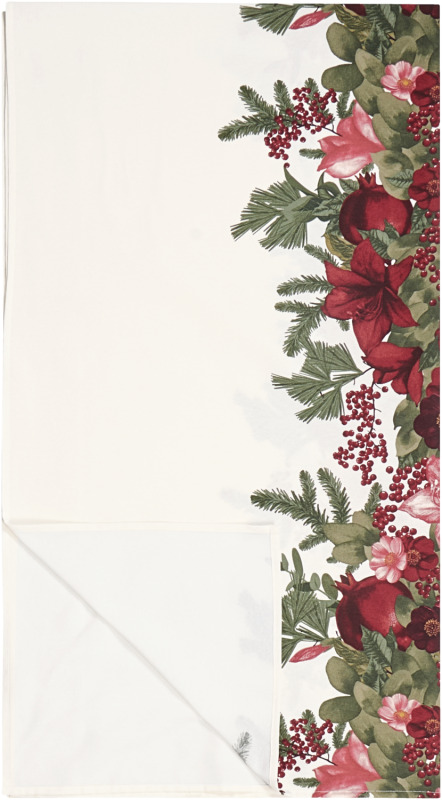 Livarno® Ubrus, 130 x 240 cm (bílá)
