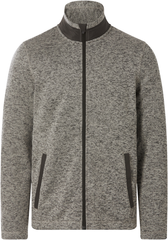 Esmara MEN Pánská fleecová bunda (béžová/hnědá, XL (56/58))