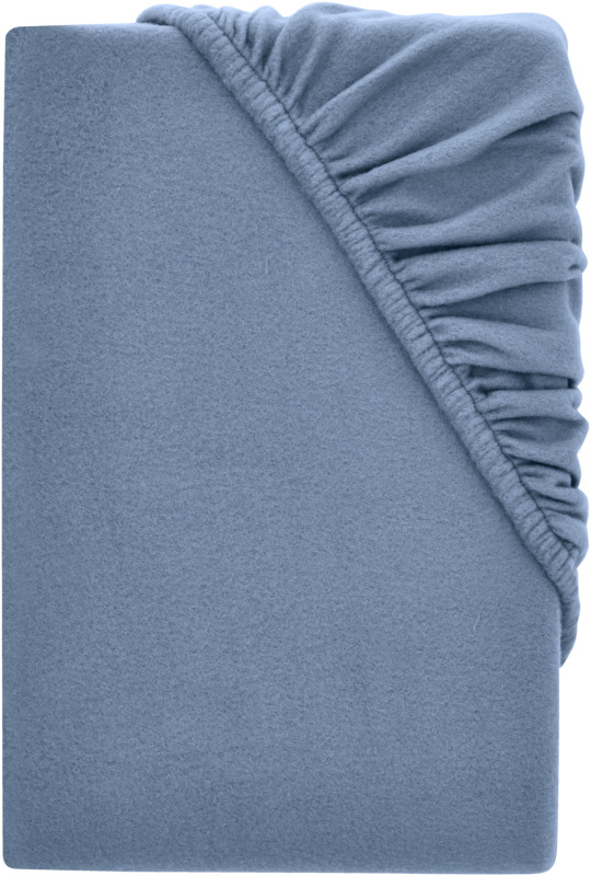 Livarno® Fleecové napínací prostěradlo, 180-200 x 200 cm (modrá)