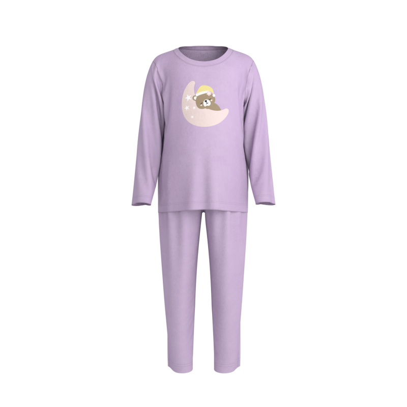 Lupilu® Dětské pyžamo (lila fialová, 122/128)