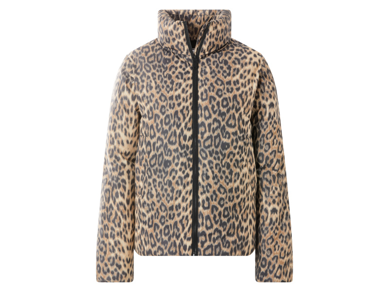 Esmara® Dámská prošívaná bunda (leopardí vzor, S (36/38))