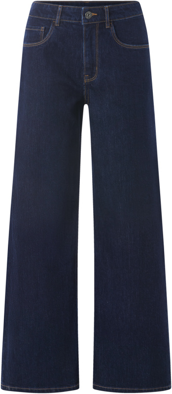 Esmara® Dámské džíny "Wide Leg" (tmavě modrá, 38)
