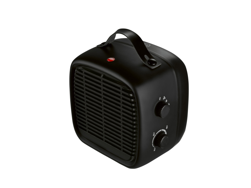 Tronic® Keramický ohřívač s ventilátorem Tkhl 1200 B1 (černá)