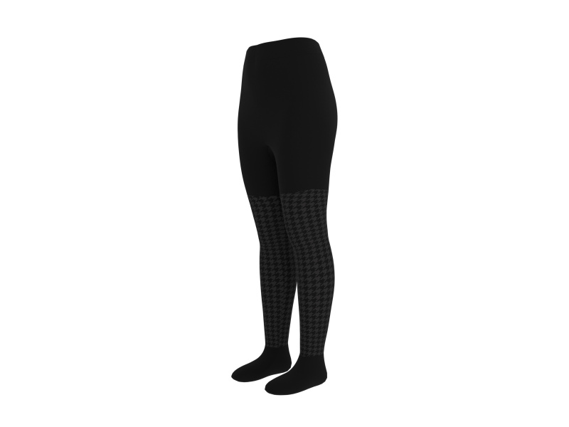 Esmara® Dámské termo legíny / termo punčochové kalhoty 100 DEN (Punčocháče/vzorované, M (40/42))