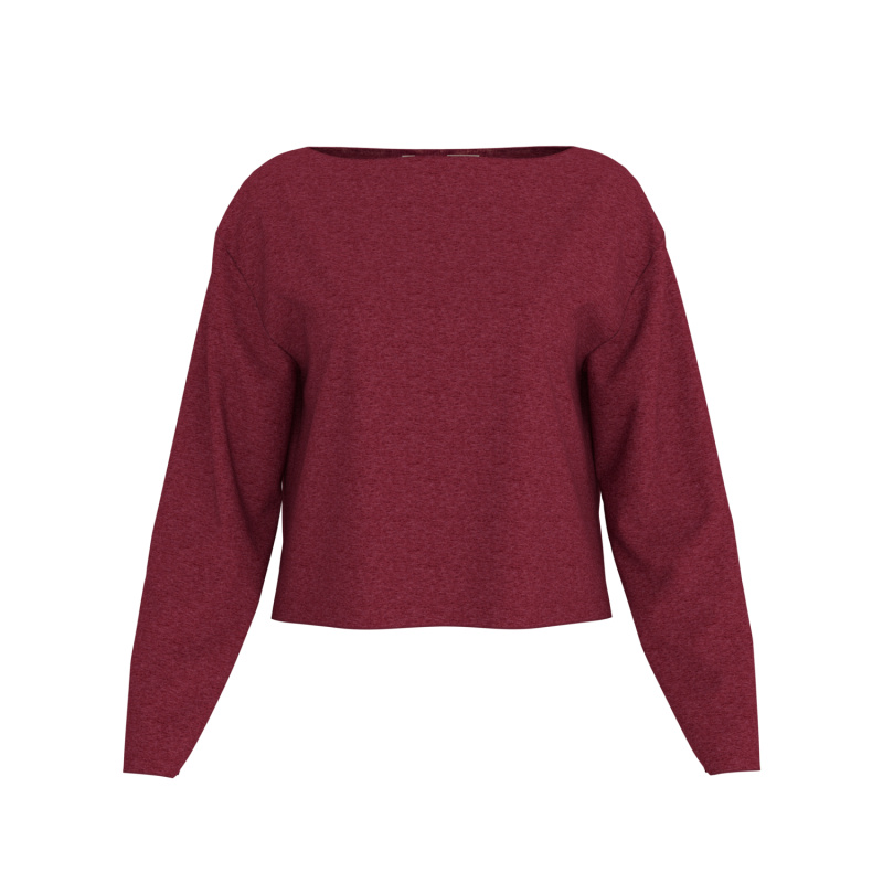 Esmara® Dámský pletený svetr (červená, S (36/38))