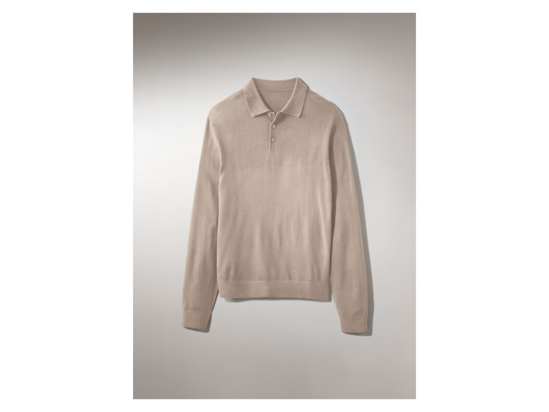 Esmara MEN Pánské polotriko z merino vlny Premium (béžová, XXL (60/62))