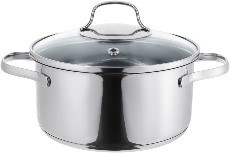 Silvercrest® Hrnec z nerezové oceli Premium, Ø 20 cm