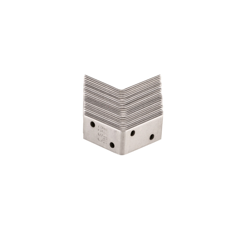 Parkside Performance® Židlový úhelník / plochý úhelník (sada úhelníků k židlím, 40 x 20 mm, 24dílná)