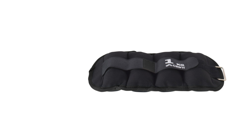 Crivit Zátěžová manžeta 2 x 1 kg / Expandér / Posilovací kolečko