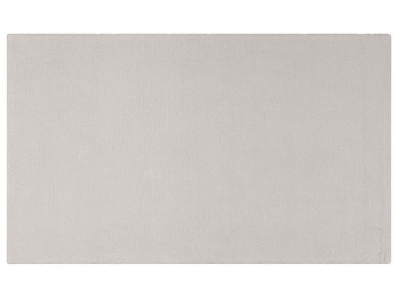 Livarno home Bavlněný koberec, 67 x 120 cm (světle šedá)